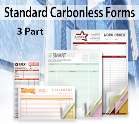 Carbonless Forms, Custom Carbon Copy Forms